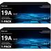 19A CF219A Drum Unit Black High Yield 2-Pack | 19A Drum Unit Replacement for HP 19A Imaging Drum 19A Ink with Pro M102 Series Pro MFP M130 Series Printer (No Toner Included)