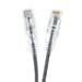 Micro Connector E09-005-SLIM 5 ft. Slim 28AWG CAT 6A UTP Patch Cable Gray