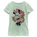 Girl's Youth Mad Engine Minnie Mouse Mint Mickey & Friends Holiday Graphic T-Shirt