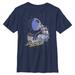 Youth Mad Engine Navy Star Wars Sleigh Graphic T-Shirt