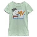 Girl's Youth Mad Engine Mint MTV Snowman Logo Graphic T-Shirt