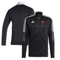 Men's adidas Black Nebraska Huskers Tiro 21 Full-Zip Track Jacket