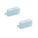 2PCS Office Supplies Office Organization Home Office High Capacity Pencil Pen Case Compartments Pen Bag Handheld Pen Pouch Stationery Organizer For School Office Girls Boys Adults