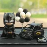 DC Batman Batmobile ornamenti per auto Bobble-head Figure in accessori Action Figures Roadster