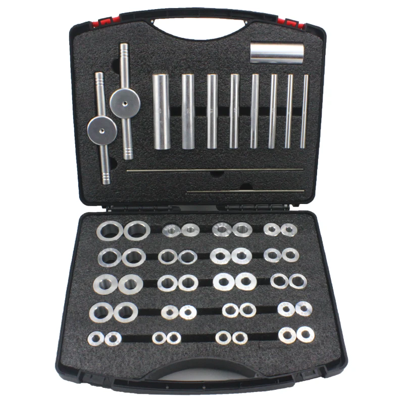 Kit di attrezzi per installazione e rimozione cuscinetto mozzo bici Set di attrezzi per movimento centrale pressato Set di attrezzi per smontaggio mozzo cuscinetto Kit di attrezzi per bici