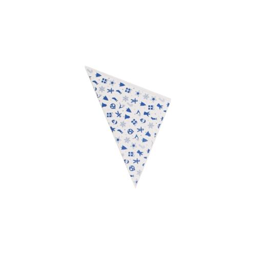 Nette 1000 Spitztüten Weihnachten blau Mandeltüten 19cm 125g