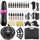 Tattoo Pen Kit Tattoo Machine Kit Tattoo Set Tattoo Pen Set Pen Tattoo Motor Set Tattoo Tool,Professional Tattoo Pen Kit Accessories - Rocket Tattoo Short Pen Set,Purple