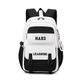 FANDARE College School Bags Casual Daypacks University Backpack for Primary Middle and high School Student Bookbags for Daughter Son Travel Spring Outing University Hiking Rucksack Black White