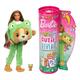 Barbie Cutie Reveal Doll & Accessories with Animal Plush Costume & 10 Surprises Including Color Change, Puppy as Frog in Costume-Themed Series, HRK24