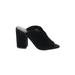 BP. Mule/Clog: Black Print Shoes - Women's Size 6 - Open Toe