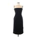 Sky Casual Dress - Sheath: Black Solid Dresses - Women's Size Medium