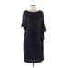 R&M Collection Cocktail Dress: Blue Dresses - Women's Size 8