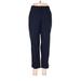 J.Crew Factory Store Dress Pants - High Rise: Blue Bottoms - Women's Size 8