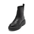 Stiefelette MARC O'POLO "mit moderner Chunky-Sohle" Gr. 41, schwarz Damen Schuhe Reißverschlussstiefeletten