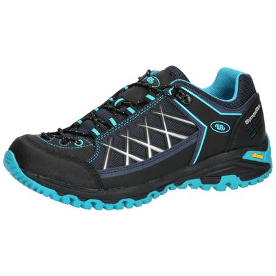 Wanderschuh BRÜTTING "Outdoorschuh Mount Root", Gr. 36, blau, Synthetik, Schuhe