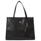 Shopper TOMMY HILFIGER "TH CITY TOTE" Gr. B/H/T: 39 cm x 32 cm x 19 cm, schwarz (black) Damen Taschen Handtaschen