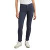 5-Pocket-Hose MARC O'POLO "aus Lyocell-Baumwolle-Mix", Damen, Gr. 28, Länge 32, blau (midnight blau), Obermaterial: 64% Lyocell, 32% Baumwolle, 4% Elasthan, unifarben, casual, slim fit lang, Hosen 5-Pocket-Jeans