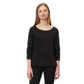 Langarmshirt MARC O'POLO DENIM "aus Organic Cotton" Gr. XL, schwarz Damen Shirts Jersey