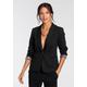 Jerseyblazer BRUNO BANANI Gr. 38, schwarz Damen Blazer