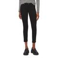 5-Pocket-Hose MARC O'POLO "aus Lyocell-Baumwolle-Mix", Damen, Gr. 28, Länge 34, schwarz, Obermaterial: 64% Lyocell, 32% Baumwolle, 4% Elasthan, unifarben, casual, slim fit lang, Hosen 5-Pocket-Jeans