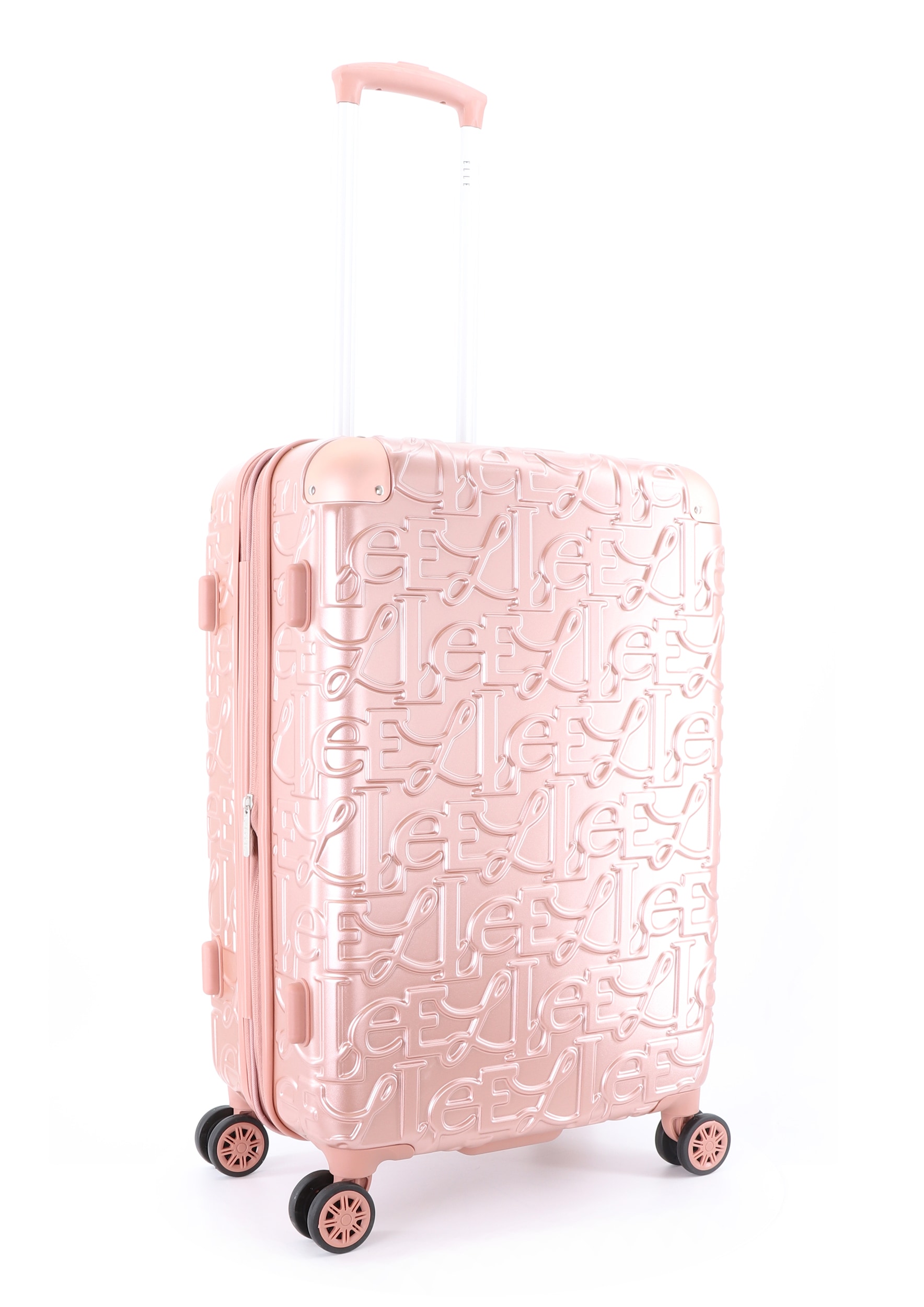 Koffer ELLE "Alors", Gr. B/H/T: 42,5 x 60 x 27,5, pink, Koffer, ABS Image