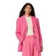 Longblazer MARC O'POLO "aus Interlock-Qualität" Gr. 42, rosa Damen Blazer