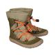 froddo® - Winterboots Barefoot Tex Track Wool In Dark Green, Gr.28