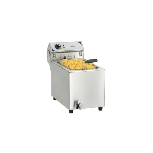 Fritteuse 10L mit Ablasshahn CFEV10B Casselin