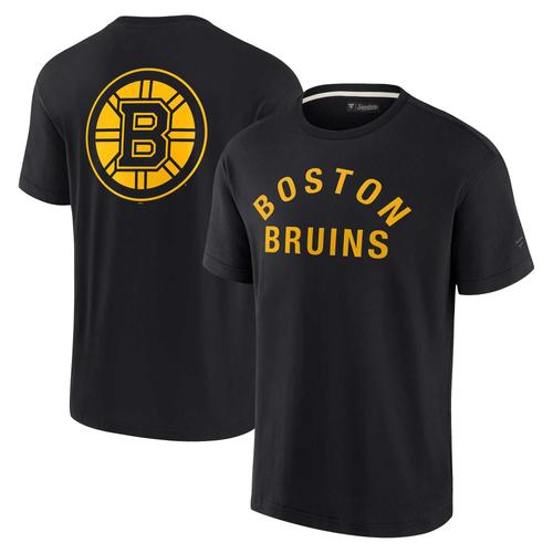 Schwarzes Boston Bruins Elements Fanatics-T-Shirt mit superweichen Kurzarm