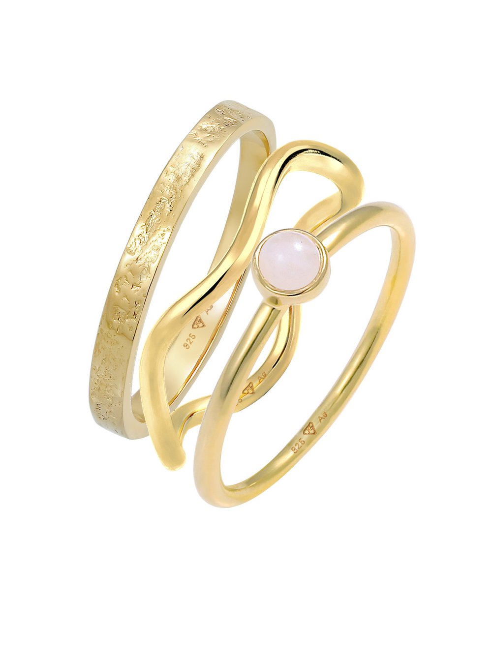 Elli PREMIUM Ring Damen gold, 56 Image