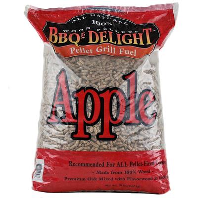 BBQr's Delight Apple Pellet Blend 20lb Grilling Smoking Pellets 100% All Natural