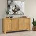 Parsons Four Door Sideboard by Kosas Home - 72Wx18Dx36H