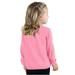 LYCAQL Baby Girl Clothes Toddler Baby Girl Boy Soild Knit Sweater Round Neck Long Sleeve Pullover Sweatshirt Coat (Watermelon Red 3-4 Years)