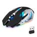 Rechargeable X70/M70 2.4GHz 7 Color LED Backlit Wireless USB Optical Gaming Mouse Mice with Nano USB Receiver Adjustable DPI for Computer Laptop Gamer