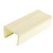 [Pack of 2] 1.25 inch Surface Mount Cable Raceway Ivory Joint Cover