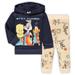 Toddler Navy/Tan Space Jam Pullover Hoodie and Joggers Set