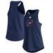 Women's adidas Navy Florida Atlantic Owls Fashion Tri-Blend Tank Top