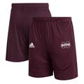 Men's adidas Maroon Mississippi State Bulldogs Sideline 21 Knit Shorts