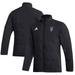 Men's adidas Black NC State Wolfpack Midweight Full-Zip Jacket