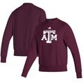 Women's adidas Maroon Texas A&M Aggies Premium Retro Pullover Sweatshirt