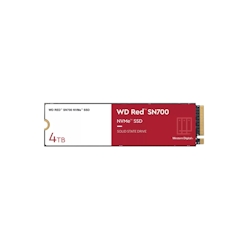 Western Digital SSD WD RED SN700 4TB NAS NVME M.2 PCIe Express Gen3.0 x4 WDS400T1R0C