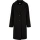 Urban Classics Coats - Ladies oversized long coat - XS to 3XL - for Women - black