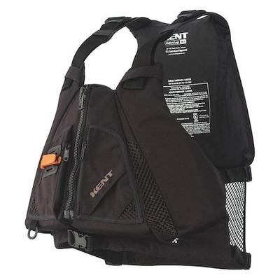 KENT SAFETY 151600-700-060-23 Life Vest,Law Enforcement,Black,XL/Lg