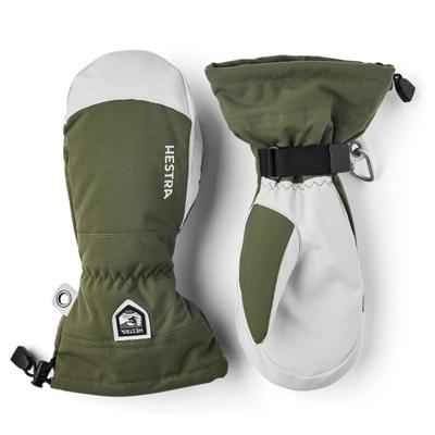 Hestra - Army Leather Heli Ski Mitt - Handschuhe Gr 9 oliv/grau Image