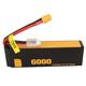 BROLEO 3S Lipo Battery, High Performance Lipo Battery 6000mah 60C Impact Resistant For FS 1/10 1/8 Models (XT60)