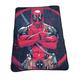 Marvel Deadpool Tough Guy Fleece Softest Throw Blanket| Measures 60 x 45 Inches