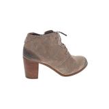 TOMS Ankle Boots: Tan Shoes - Women's Size 7