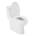 Signature Hardware Brinstead 1.28 GPF One Piece Elongated Toilet | 28.25 H x 16.25 W x 29 D in | Wayfair 484601