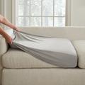 Sure Fit Box Cushion Sectional Slipcover Polyester in Gray | 8 H x 48 W in | Wayfair 29929600035