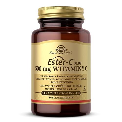 Solgar – Odporność Ester-C plus 500 mg Vitamin C Vitamine